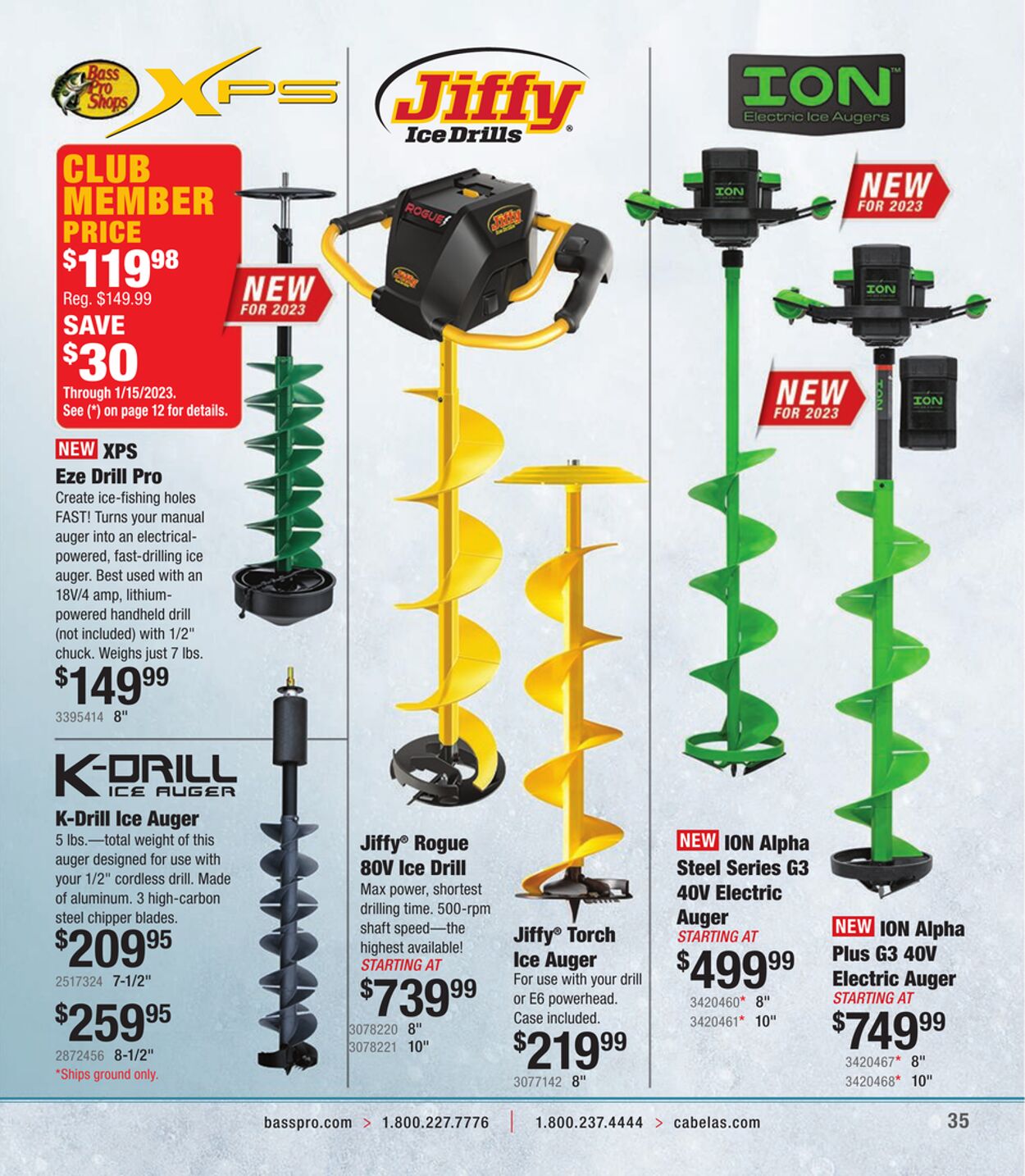 Weekly ad Cabela's 12/01/2022 - 12/31/2022