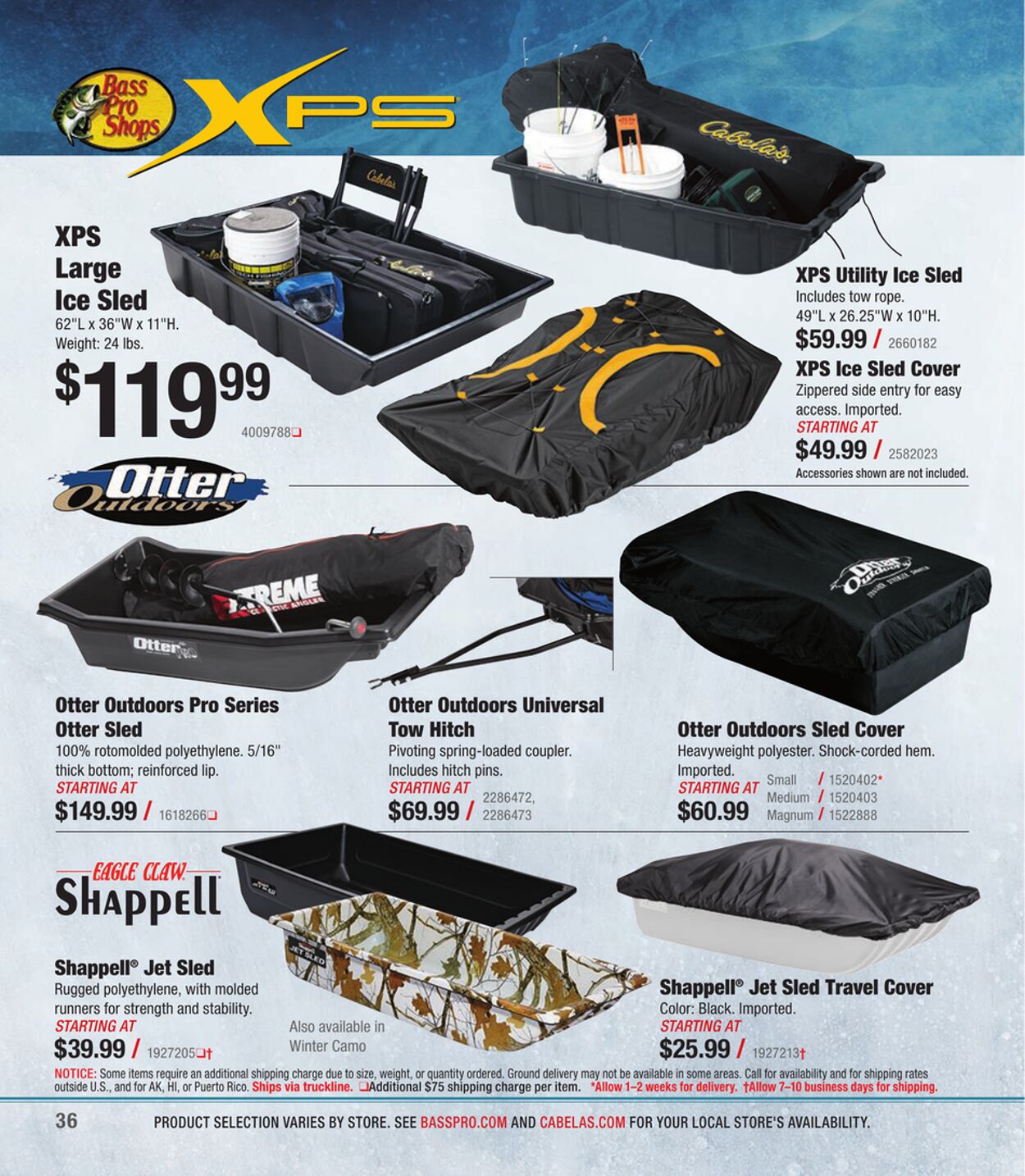 Weekly ad Cabela's 12/01/2022 - 12/31/2022