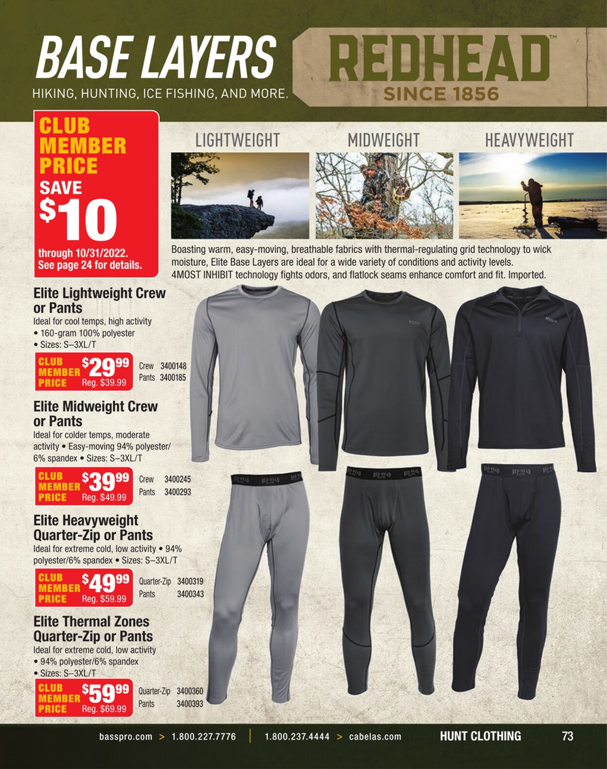 Weekly ad Cabela's 12/01/2022 - 12/31/2022