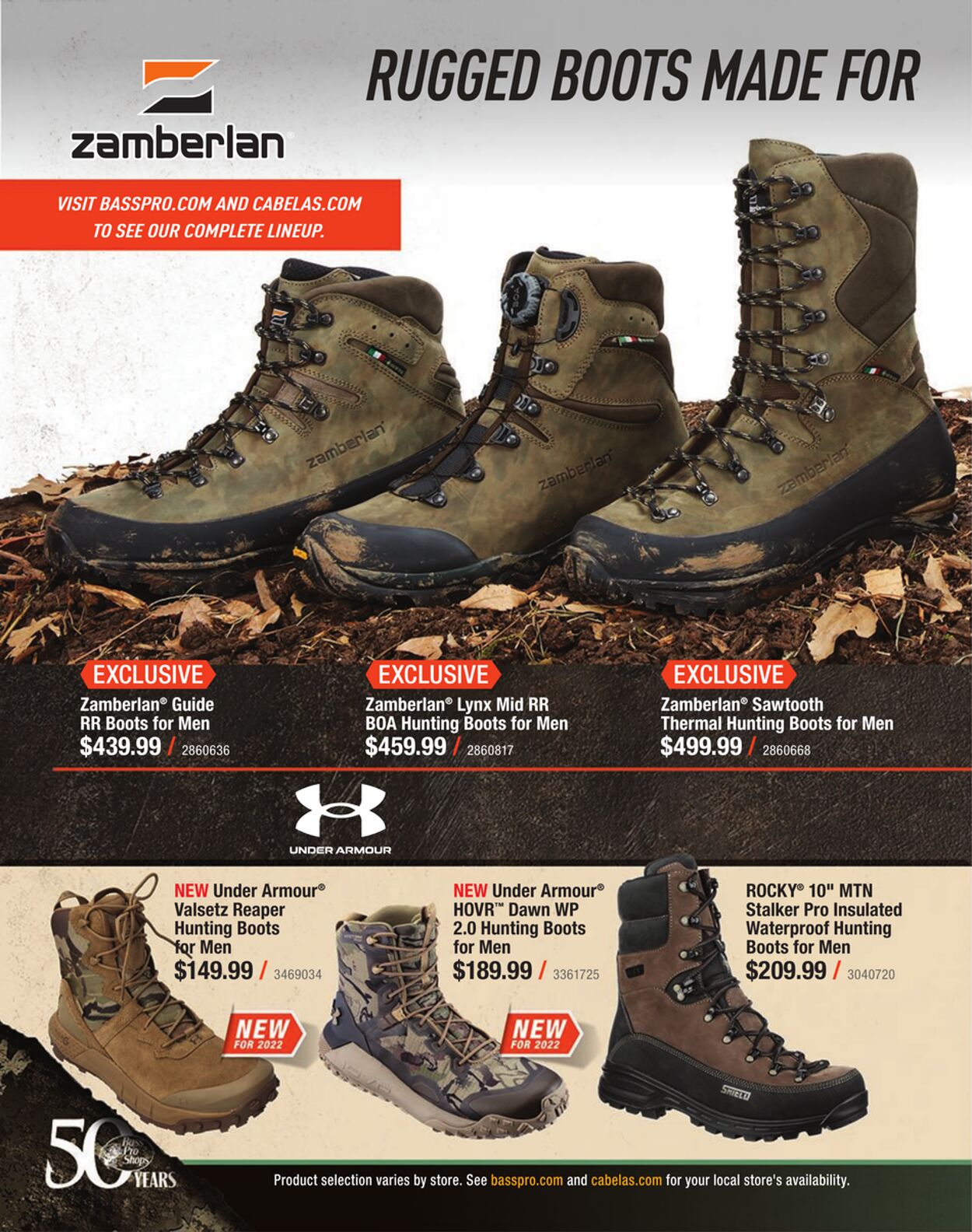 Weekly ad Cabela's 12/01/2022 - 12/31/2022