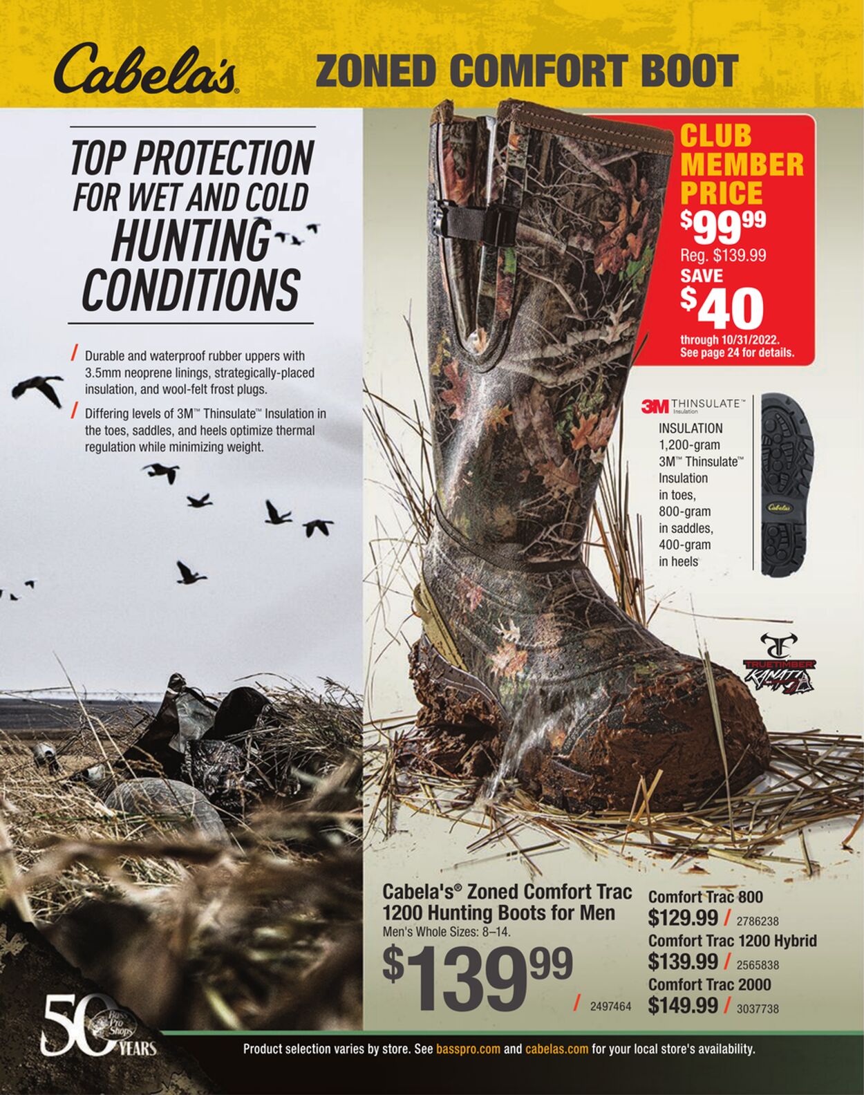 Weekly ad Cabela's 12/01/2022 - 12/31/2022