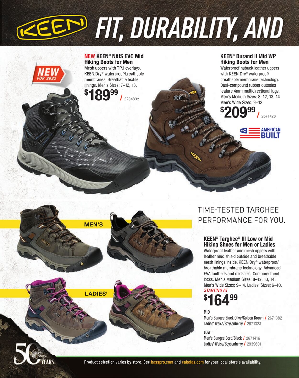 Weekly ad Cabela's 12/01/2022 - 12/31/2022