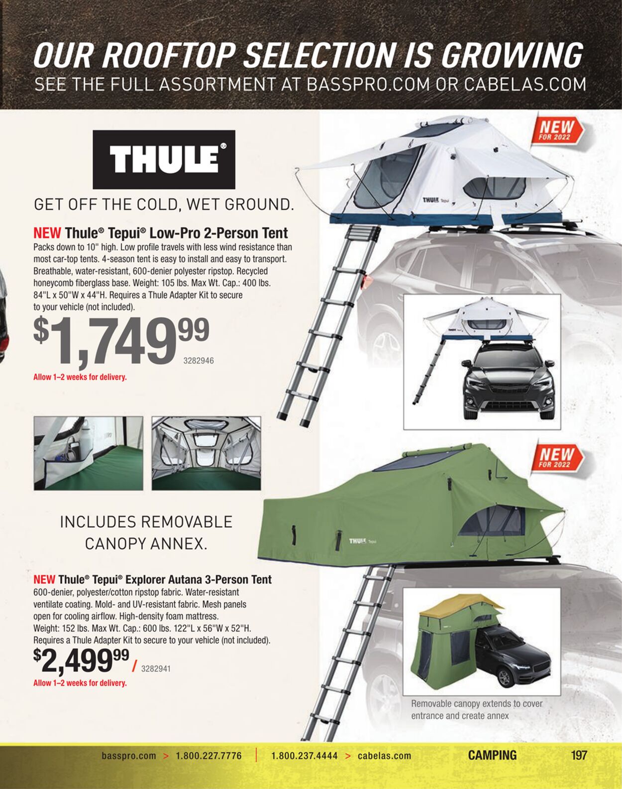 Weekly ad Cabela's 12/01/2022 - 12/31/2022