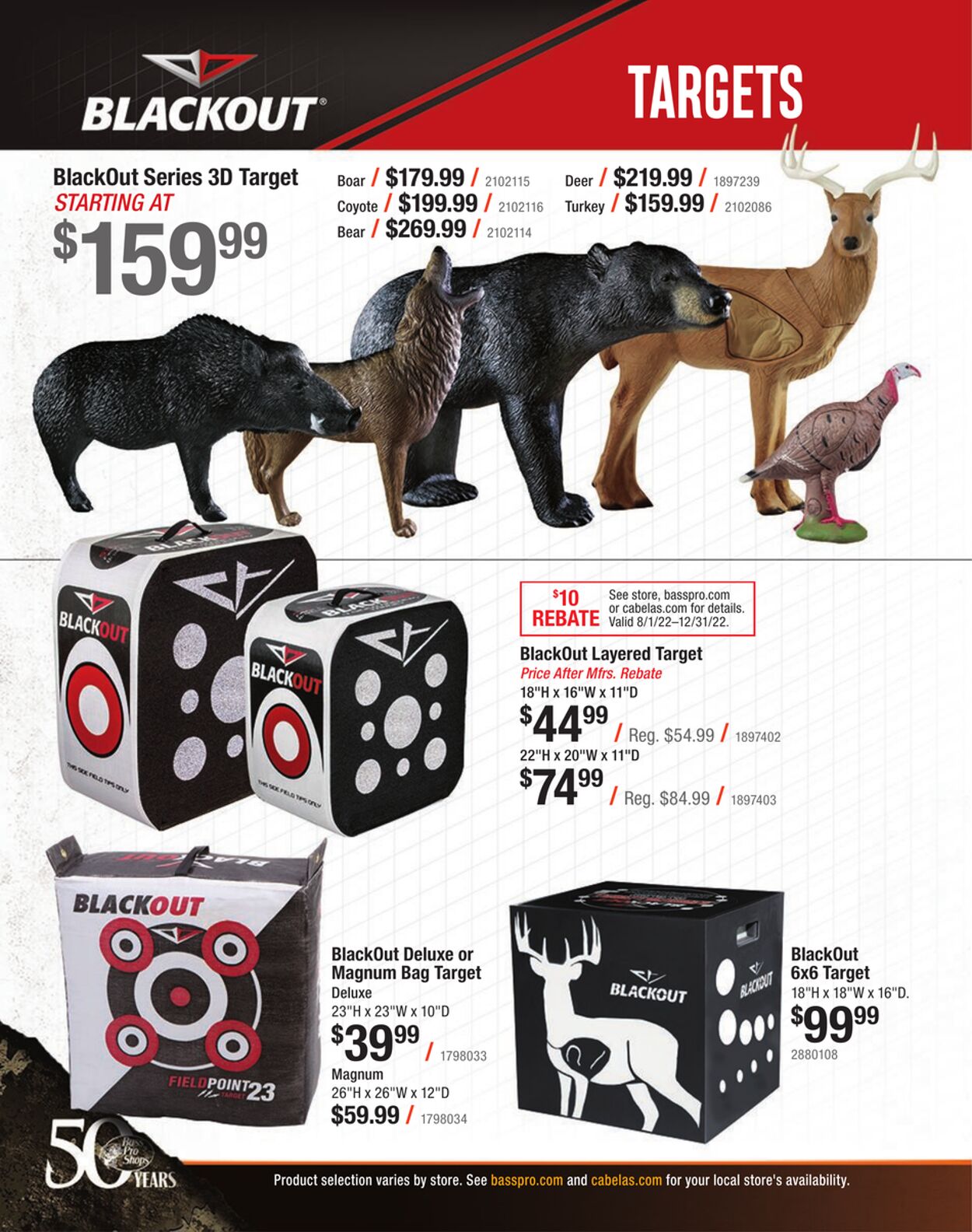 Weekly ad Cabela's 12/01/2022 - 12/31/2022