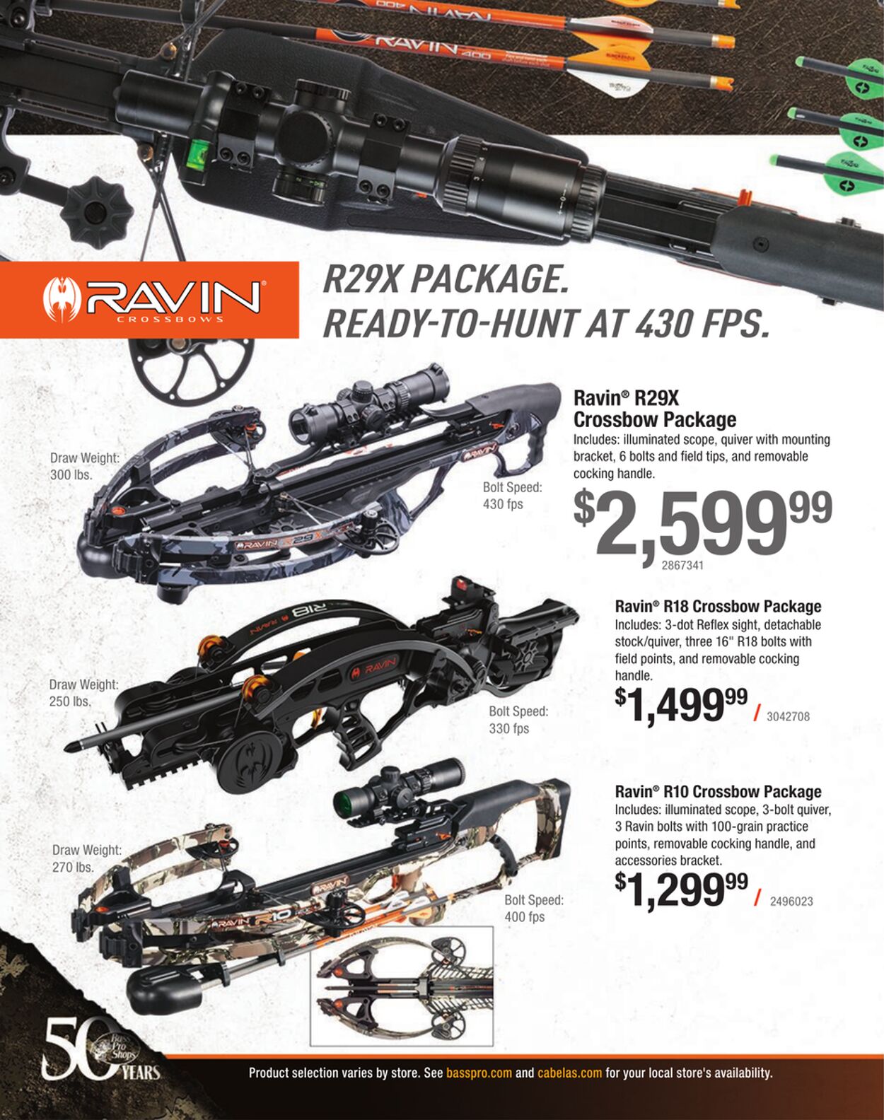 Weekly ad Cabela's 12/01/2022 - 12/31/2022