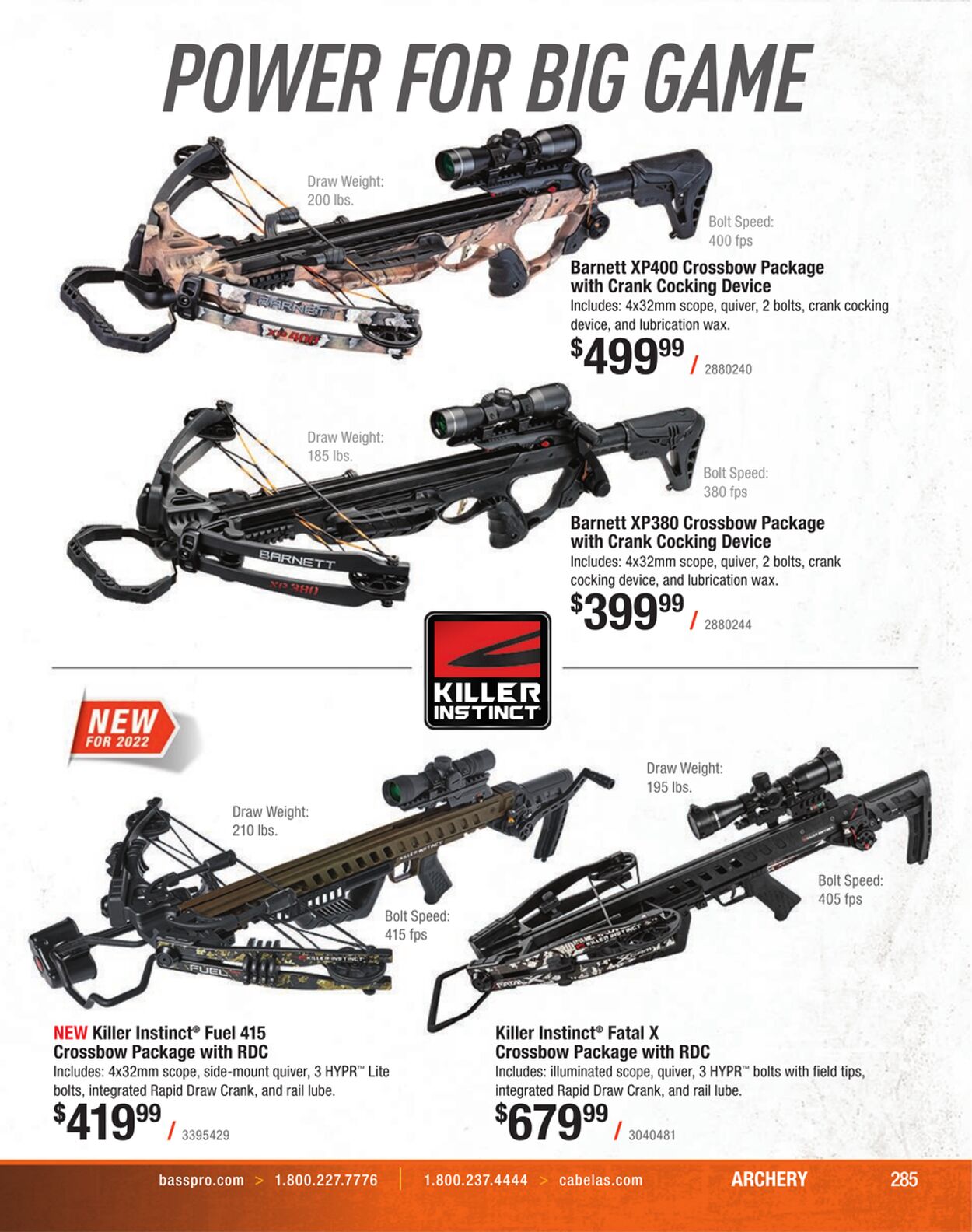 Weekly ad Cabela's 12/01/2022 - 12/31/2022