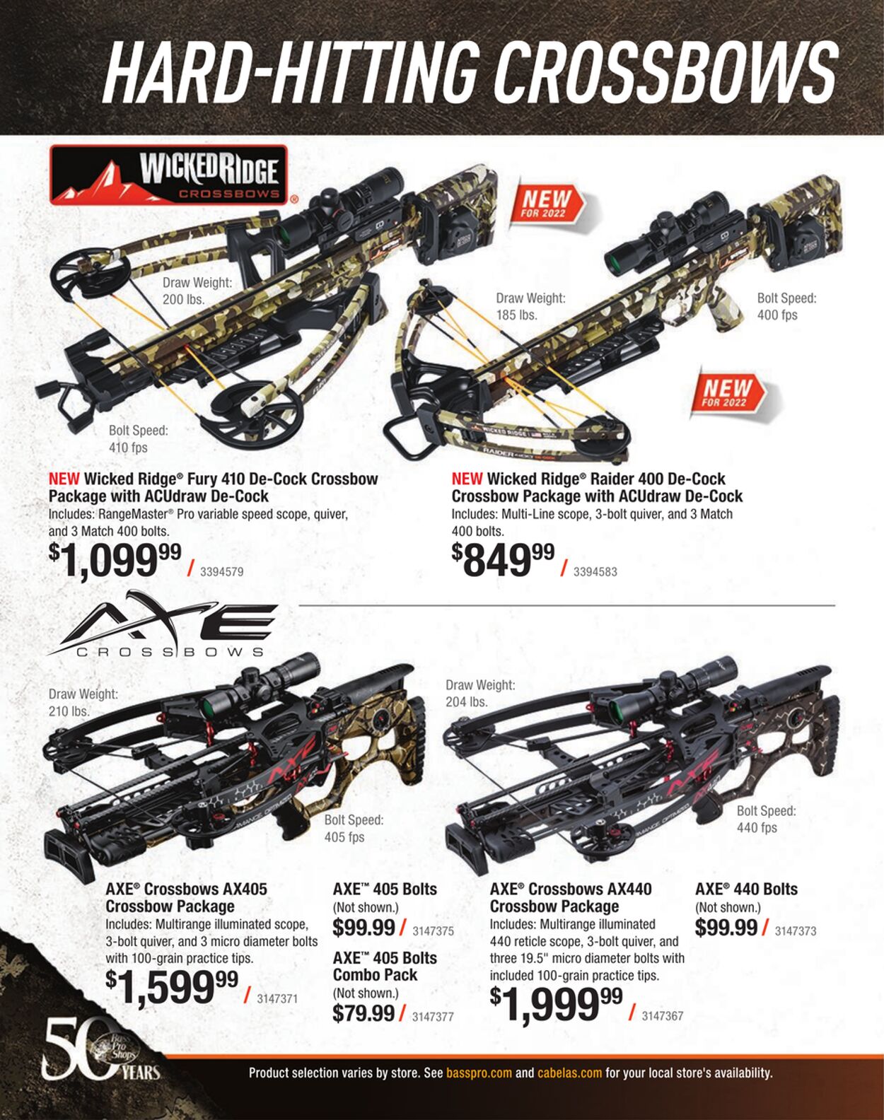 Weekly ad Cabela's 12/01/2022 - 12/31/2022