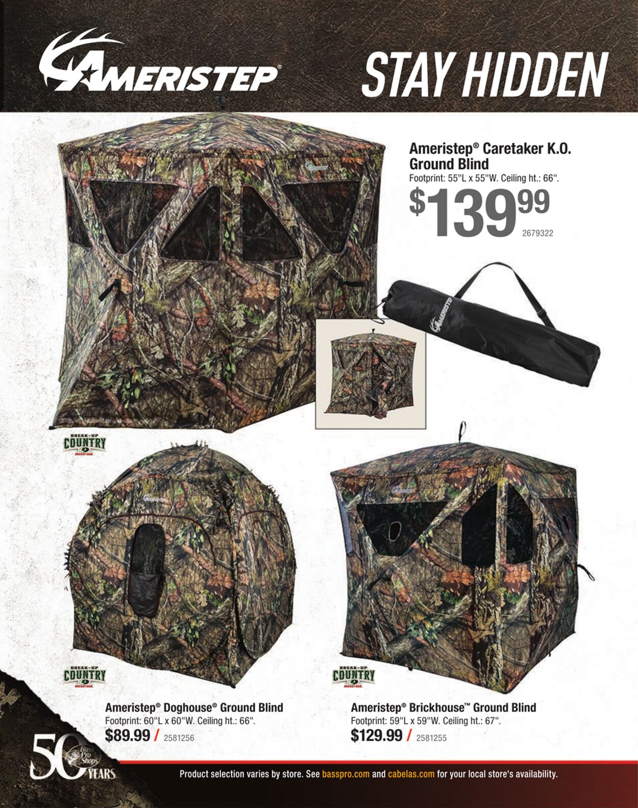 Weekly ad Cabela's 12/01/2022 - 12/31/2022