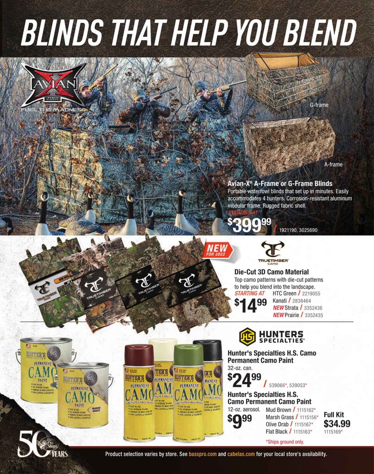 Weekly ad Cabela's 12/01/2022 - 12/31/2022