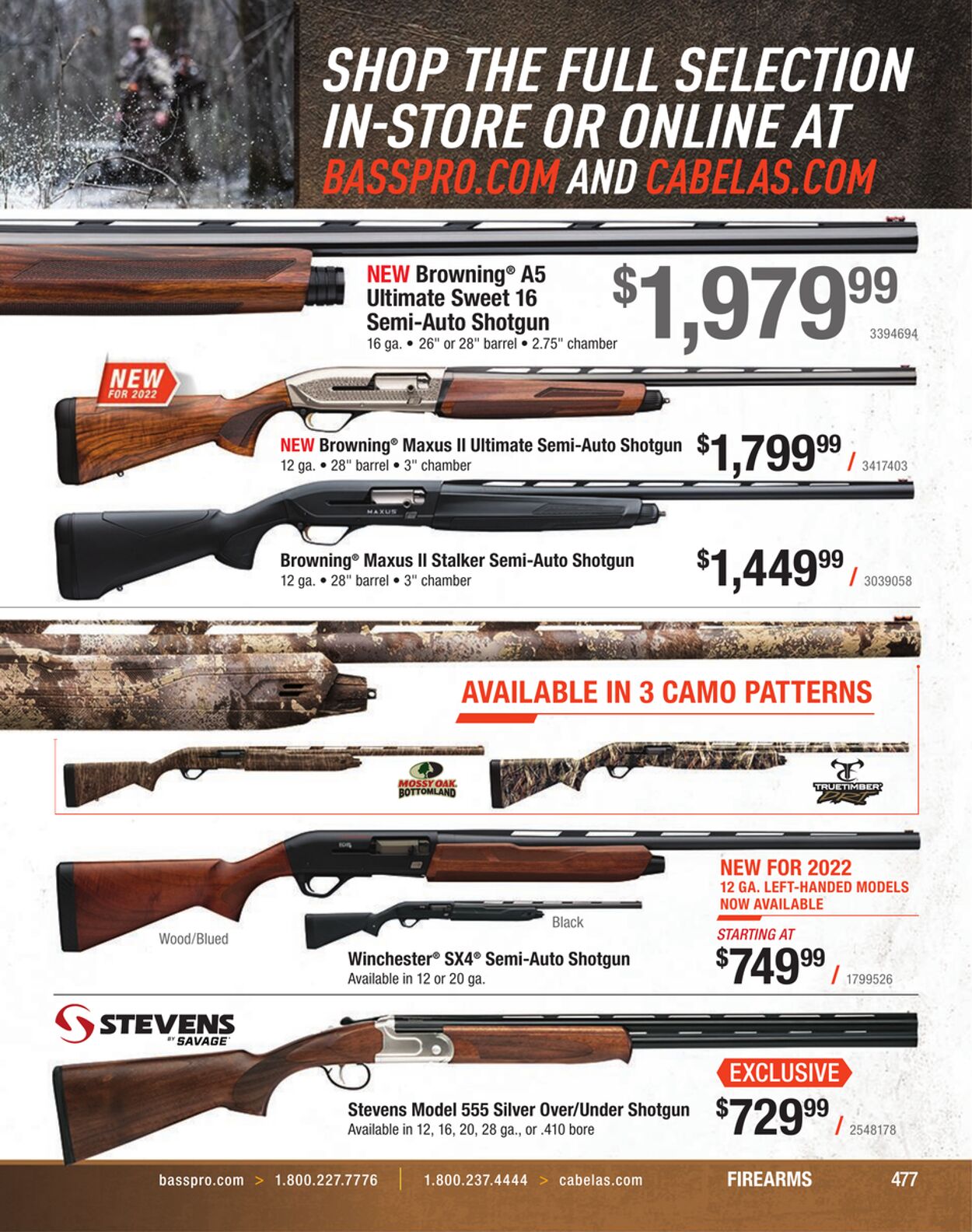 Weekly ad Cabela's 12/01/2022 - 12/31/2022