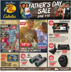 Weekly ad Cabela's 06/01/2023 - 06/18/2023