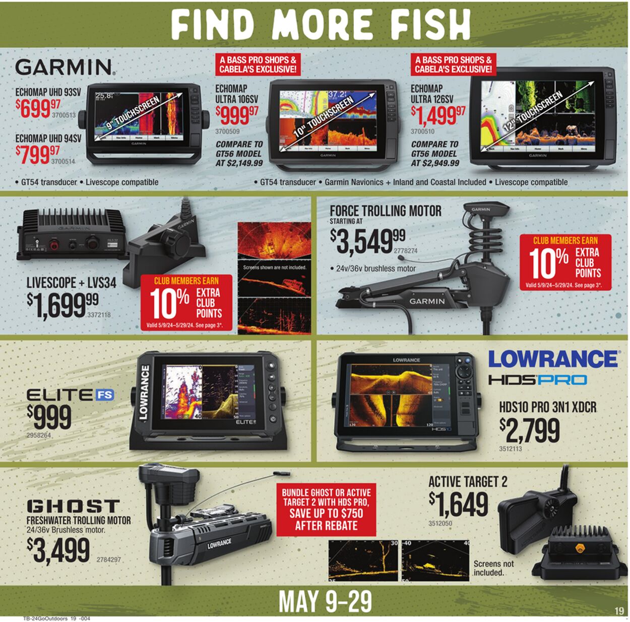 Weekly ad Cabela's 05/09/2024 - 05/29/2024