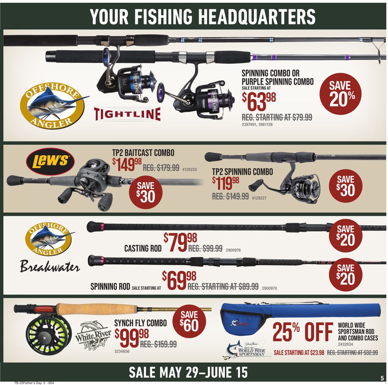 Weekly ad Cabela's 05/29/2025 - 06/15/2025