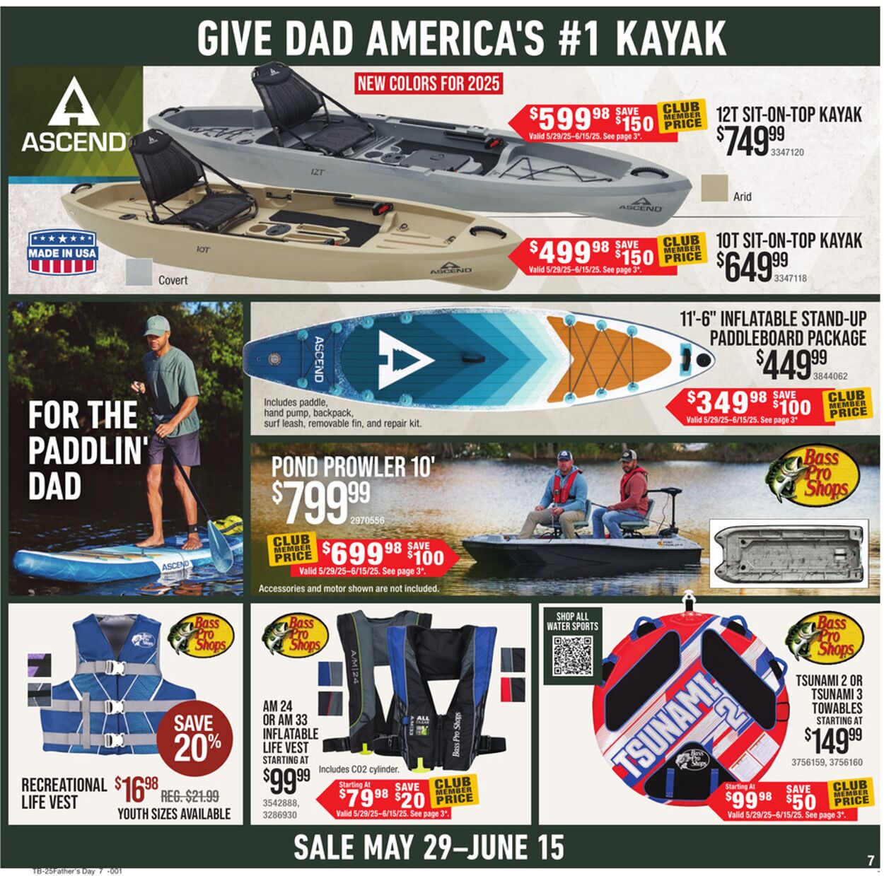 Weekly ad Cabela's 05/29/2025 - 06/15/2025