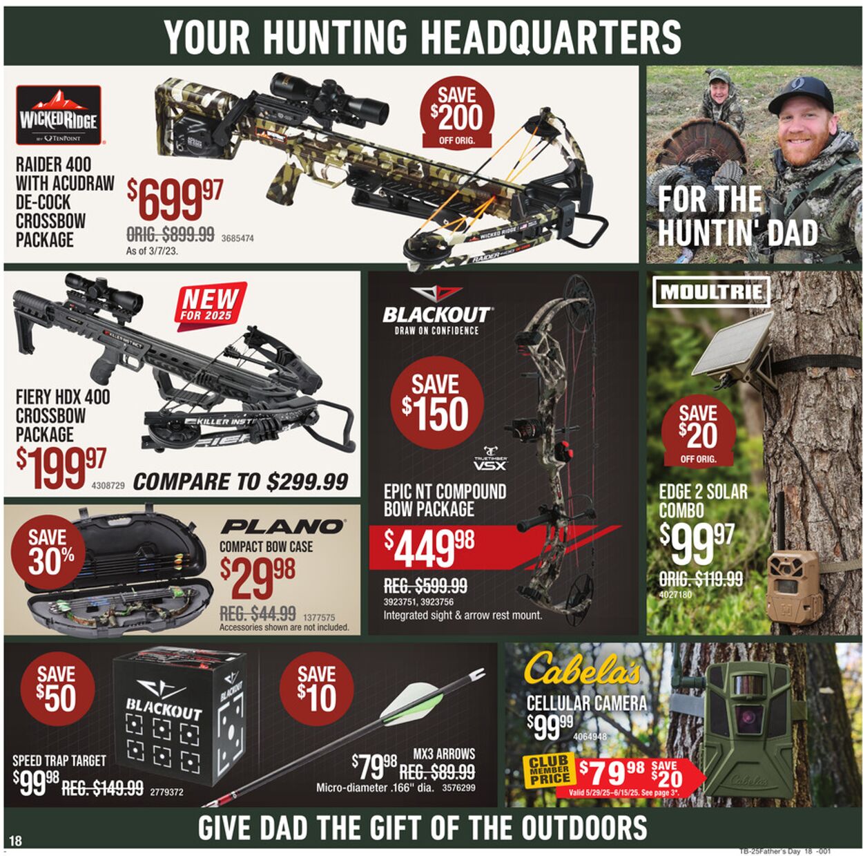 Weekly ad Cabela's 05/29/2025 - 06/15/2025
