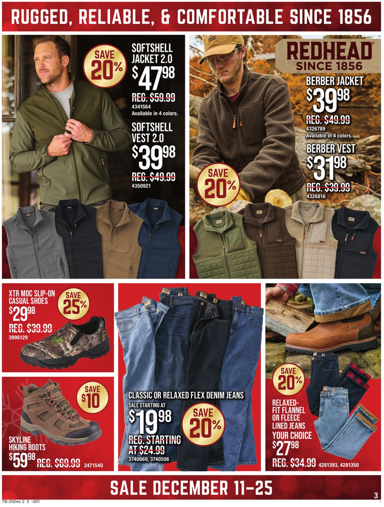 Weekly ad Cabela's 12/11/2025 - 12/25/2025