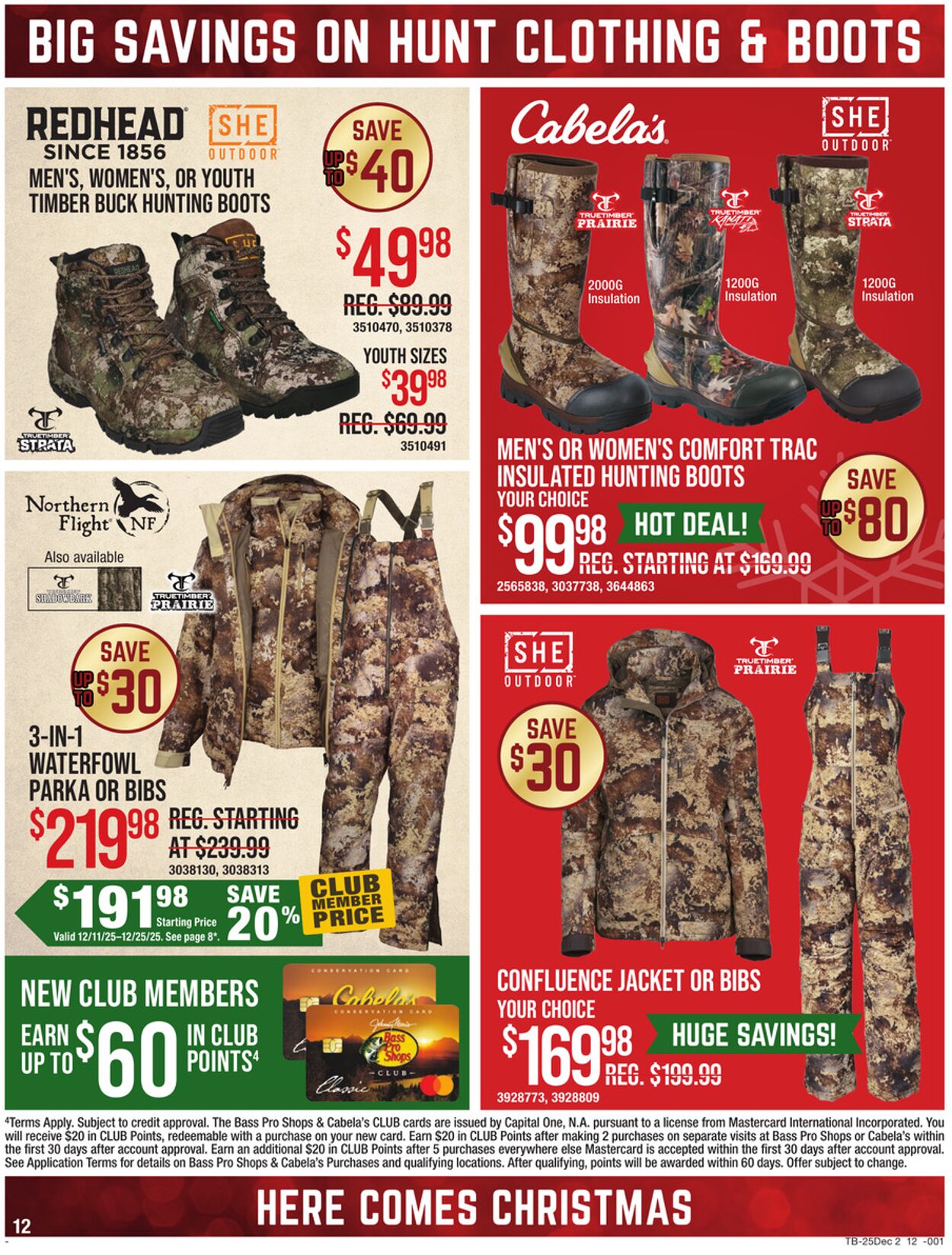 Weekly ad Cabela's 12/11/2025 - 12/25/2025