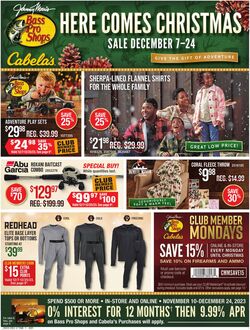 Weekly ad Cabela's 12/07/2023 - 12/24/2023
