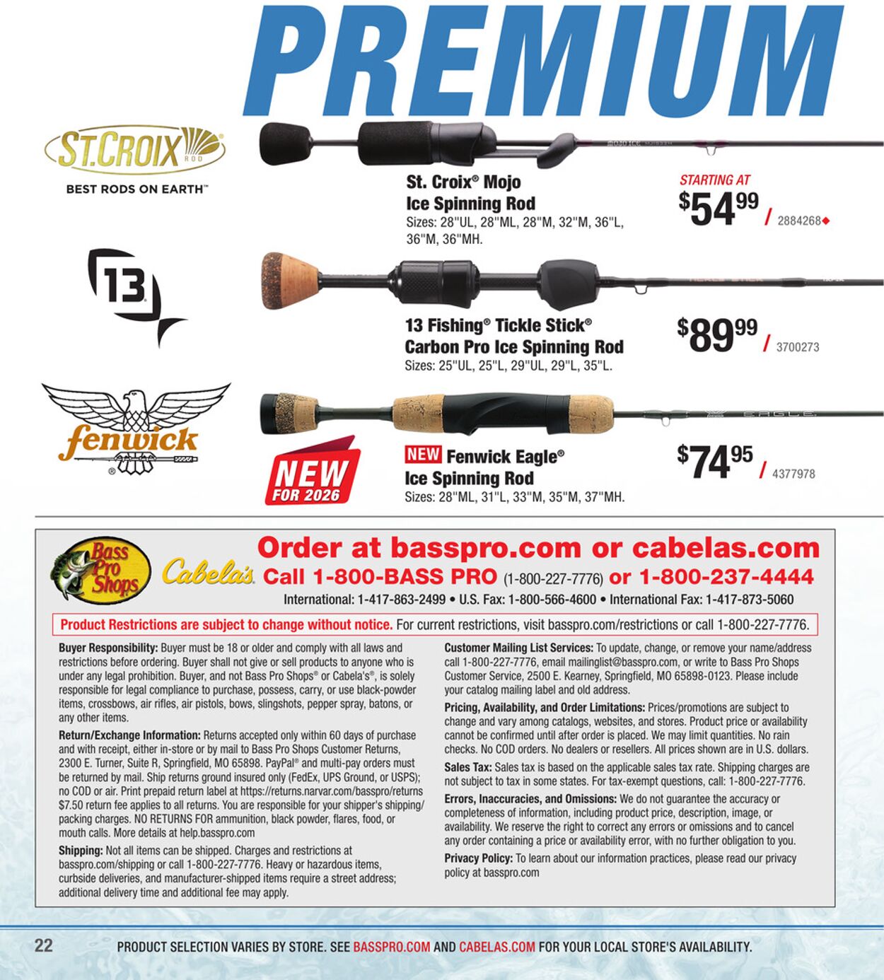 Weekly ad Cabela's 11/06/2025 - 11/20/2025