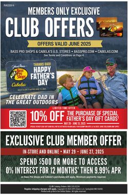 Weekly ad Cabela's 06/01/2025 - 06/30/2025