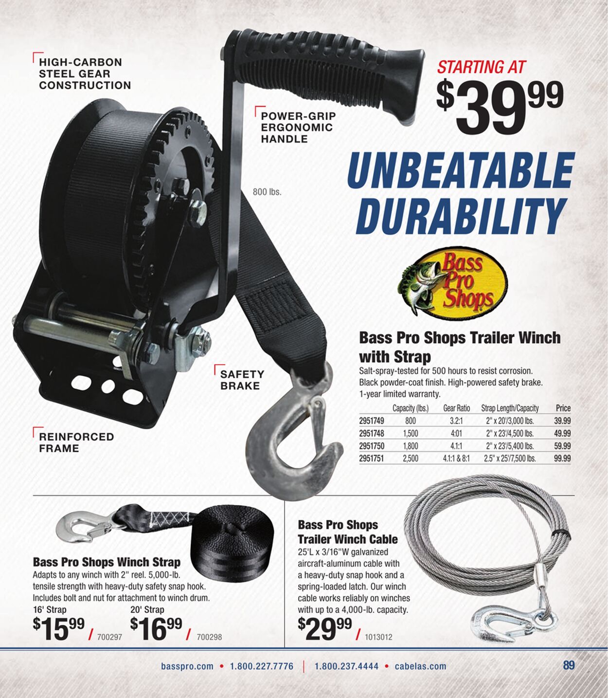 Weekly ad Cabela's Mar 9, 2023