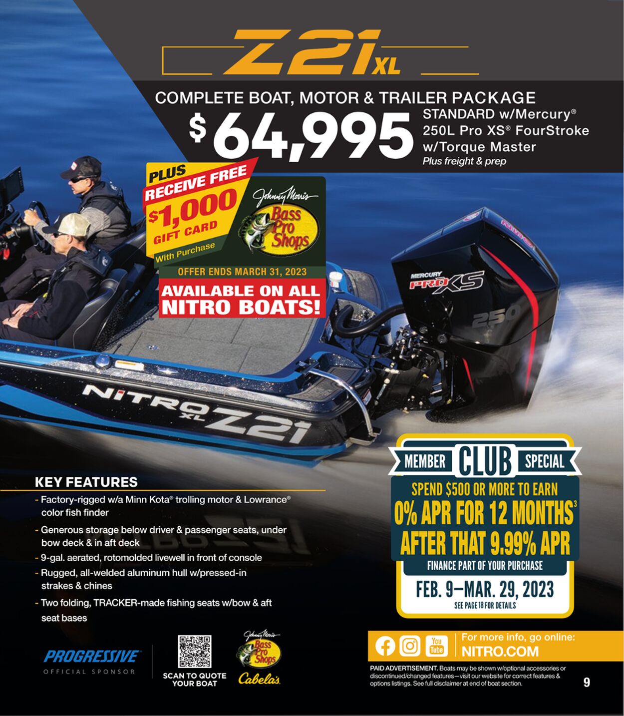 Weekly ad Cabela's Mar 9, 2023