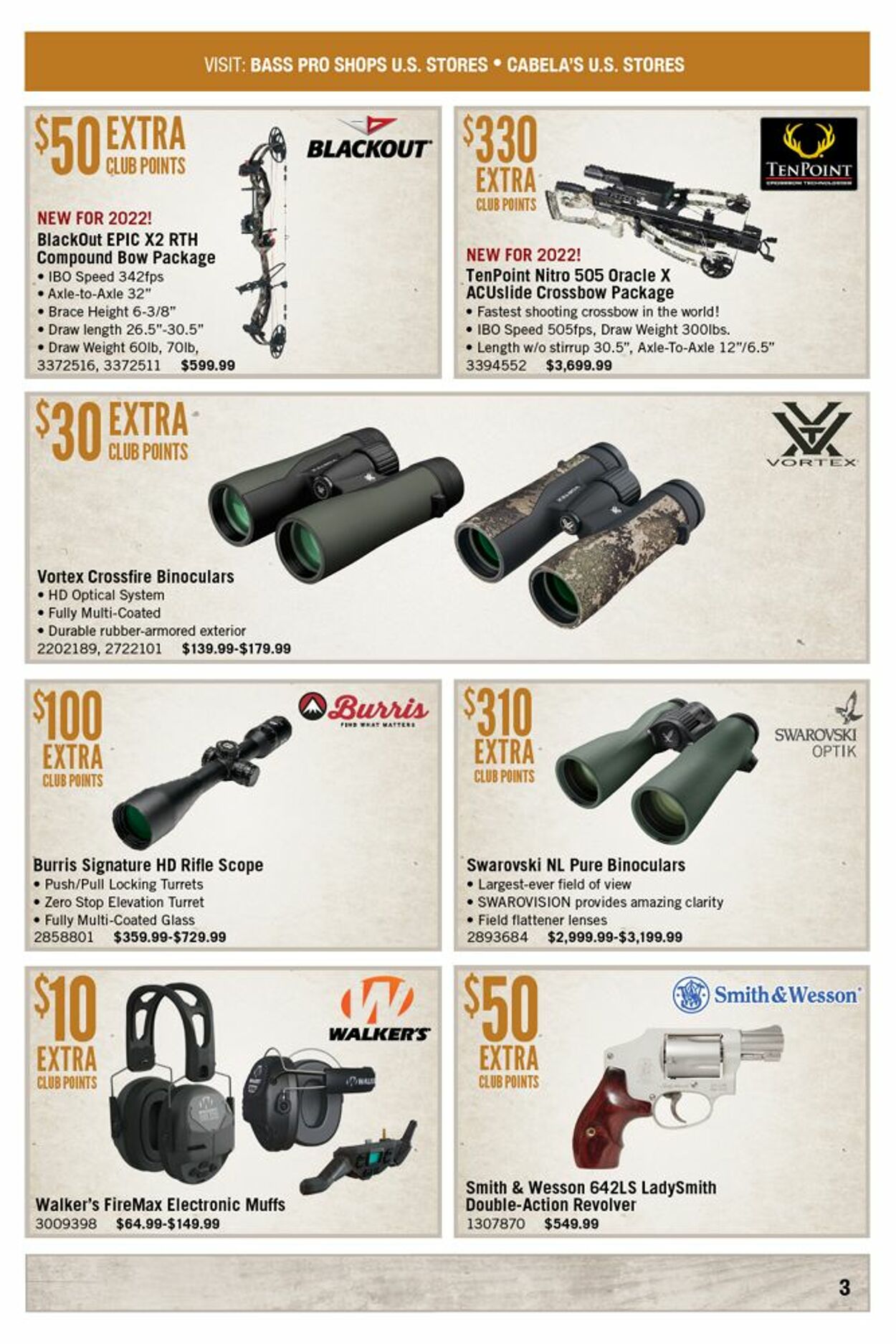 Weekly ad Cabela's 05/01/2022 - 05/31/2022