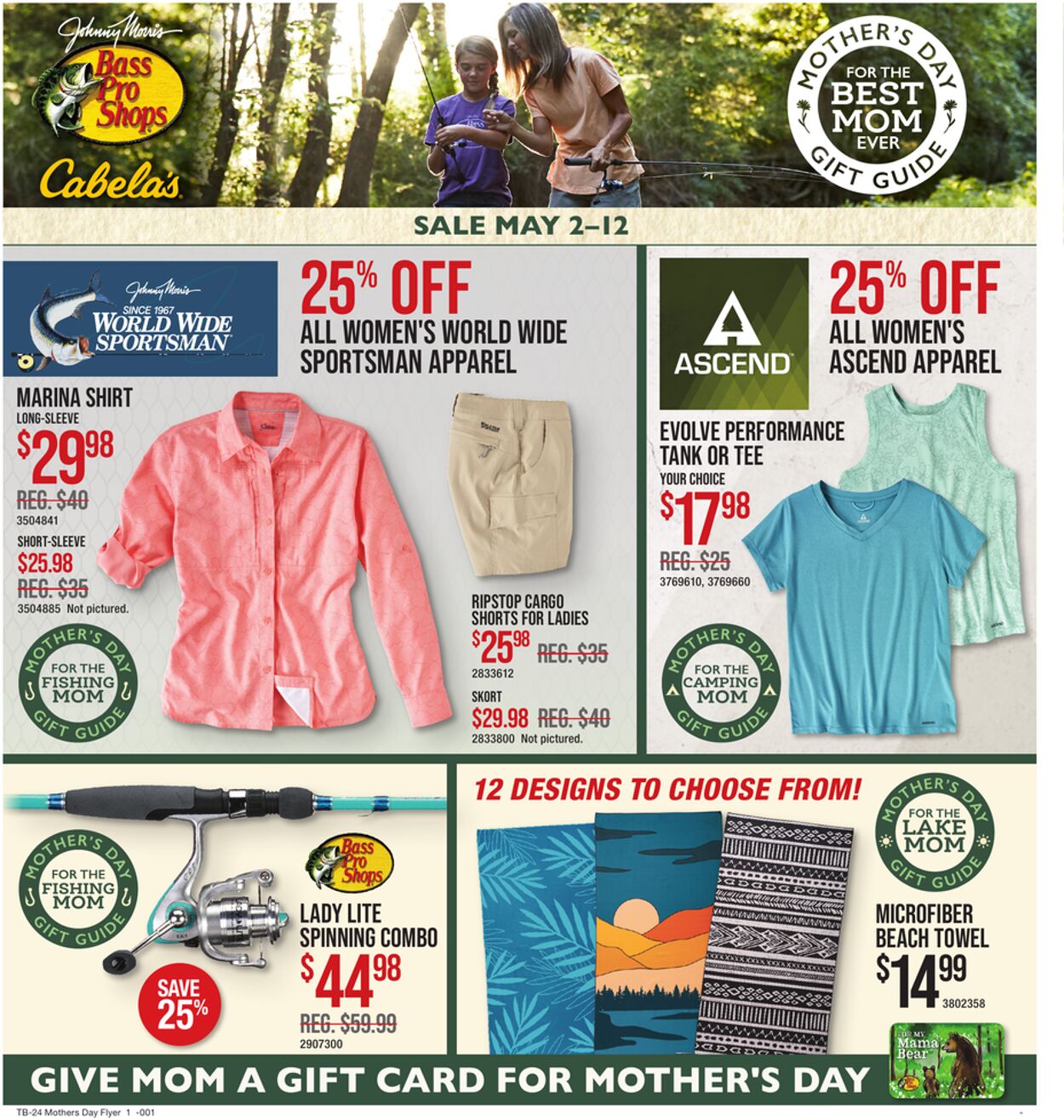 Weekly ad Cabela's 05/02/2024 - 05/12/2024