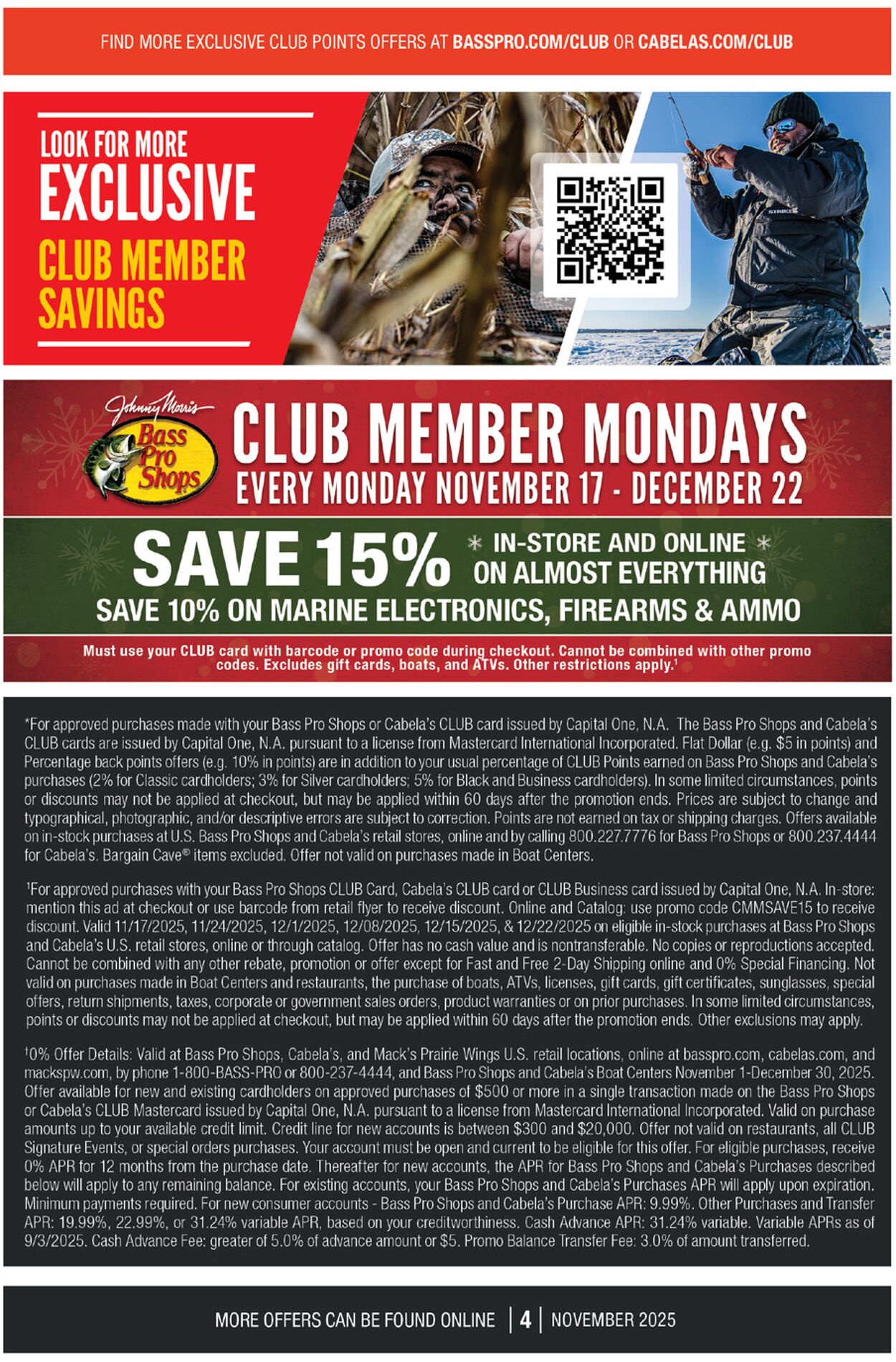 Weekly ad Cabela's 11/01/2025 - 11/30/2025