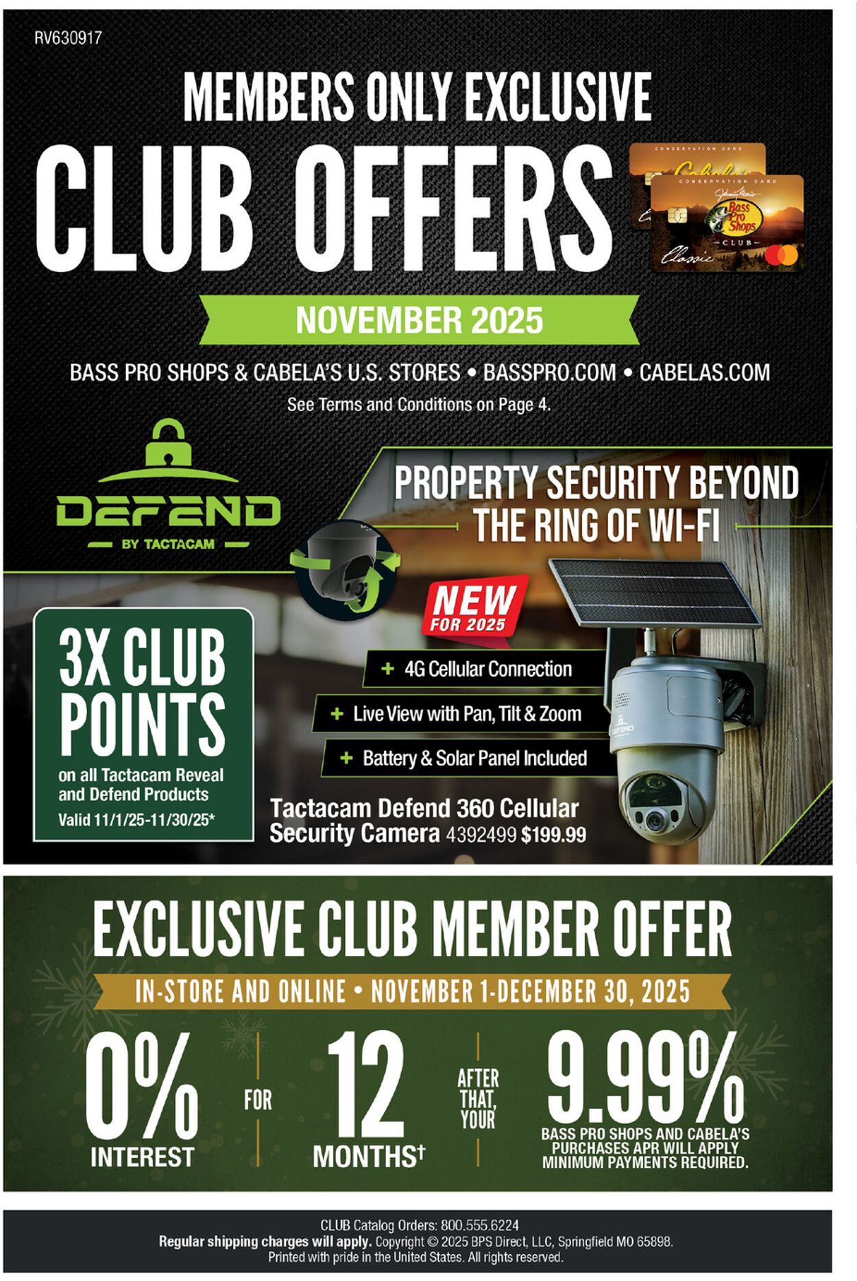 Weekly ad Cabela's 11/01/2025 - 11/30/2025