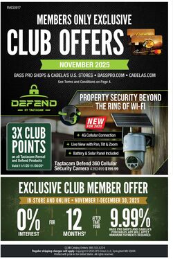 Weekly ad Cabela's 12/26/2025 - 01/07/2026