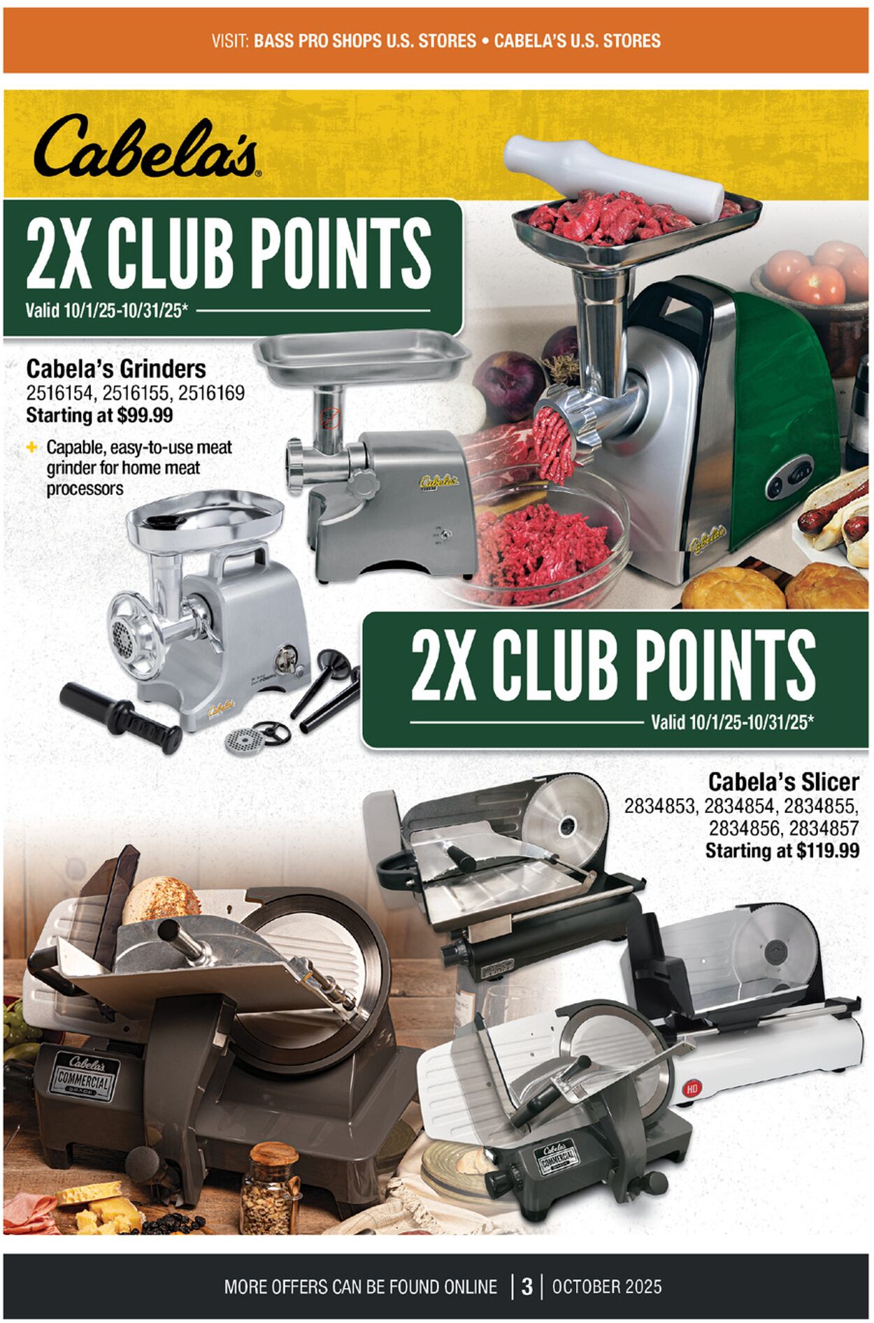 Weekly ad Cabela's 10/01/2025 - 10/31/2025