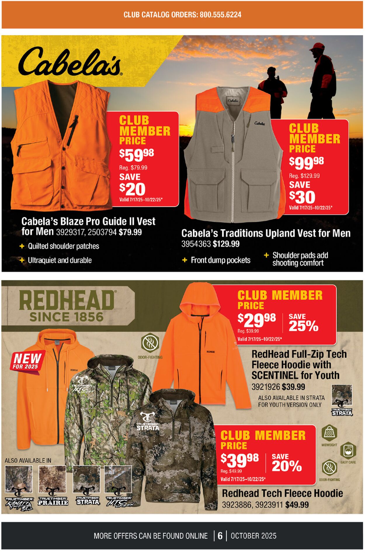 Weekly ad Cabela's 10/01/2025 - 10/31/2025