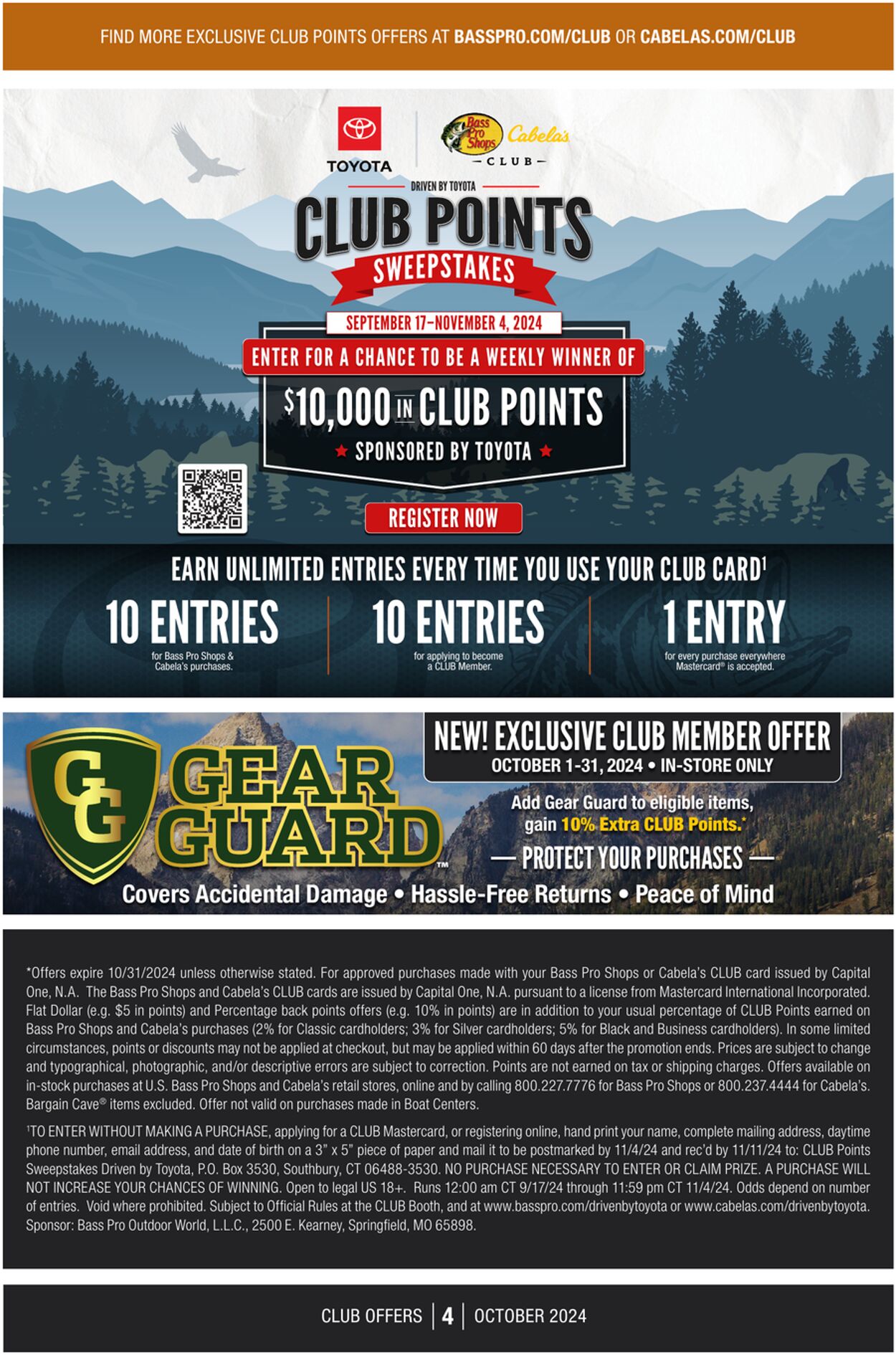 Weekly ad Cabela's 10/01/2024 - 10/31/2024