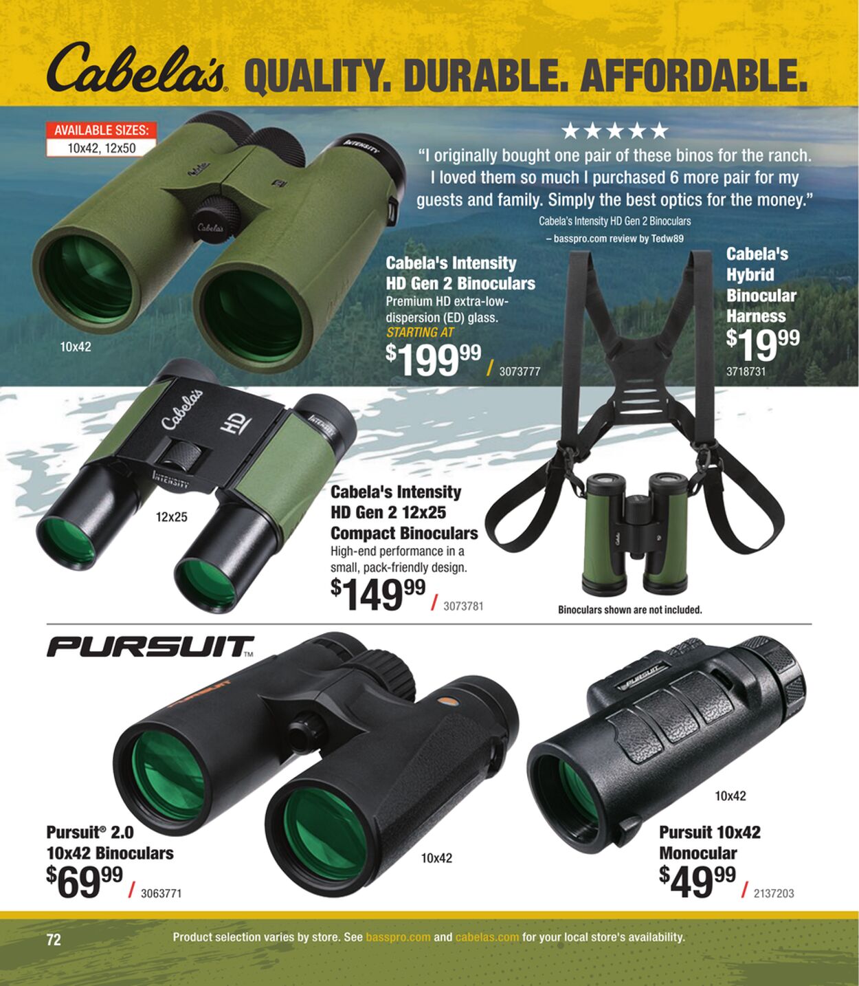 Weekly ad Cabela's 04/18/2024 - 07/31/2024