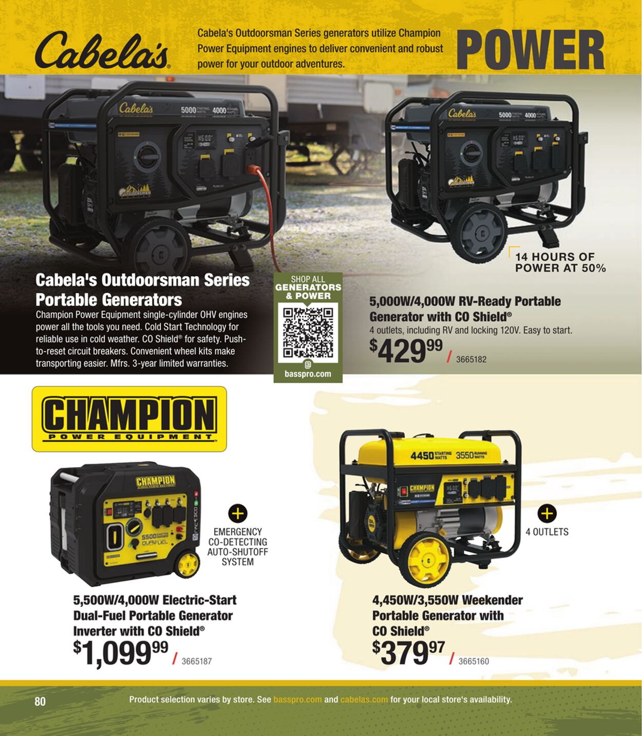 Weekly ad Cabela's 04/18/2024 - 07/31/2024