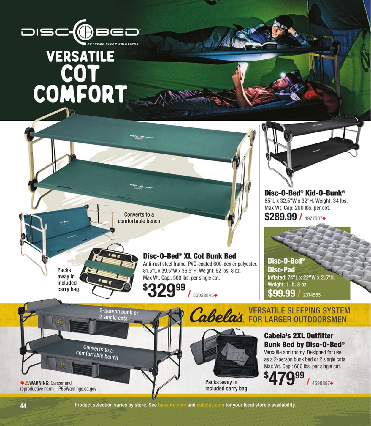 Weekly ad Cabela's 04/18/2024 - 07/31/2024