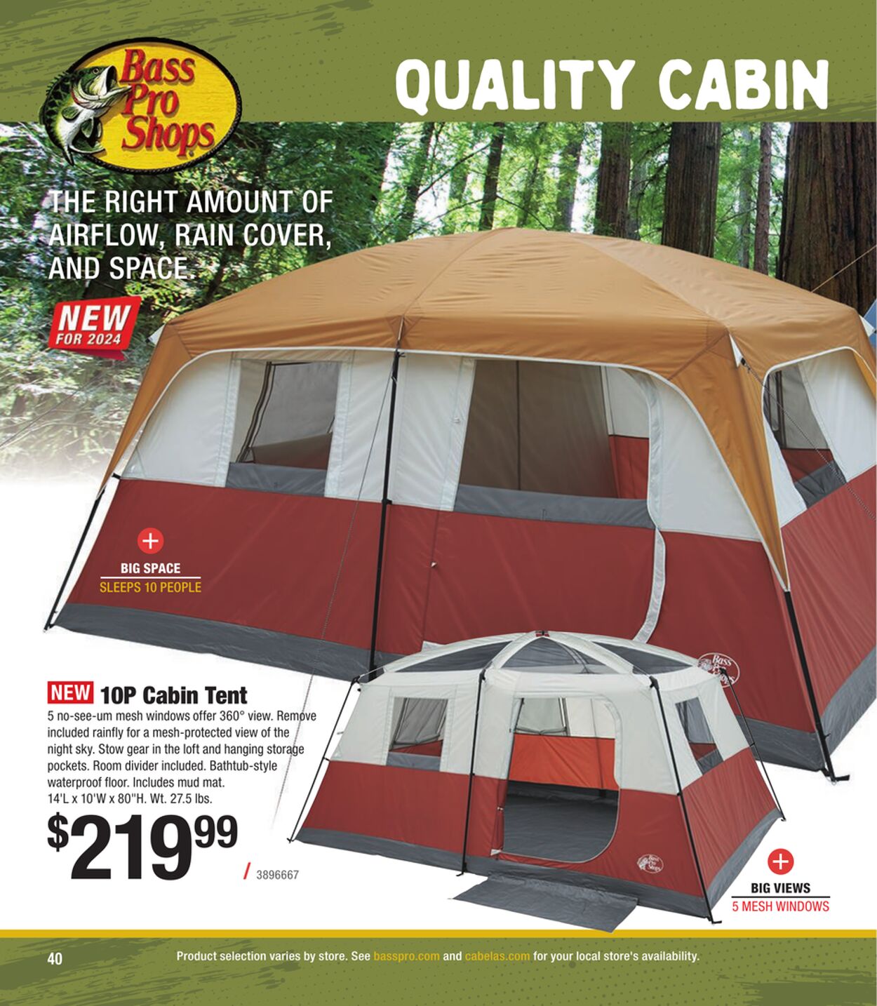 Weekly ad Cabela's 04/18/2024 - 07/31/2024