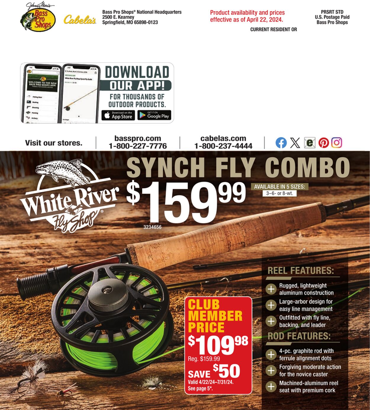 Weekly ad Cabela's 04/18/2024 - 07/31/2024