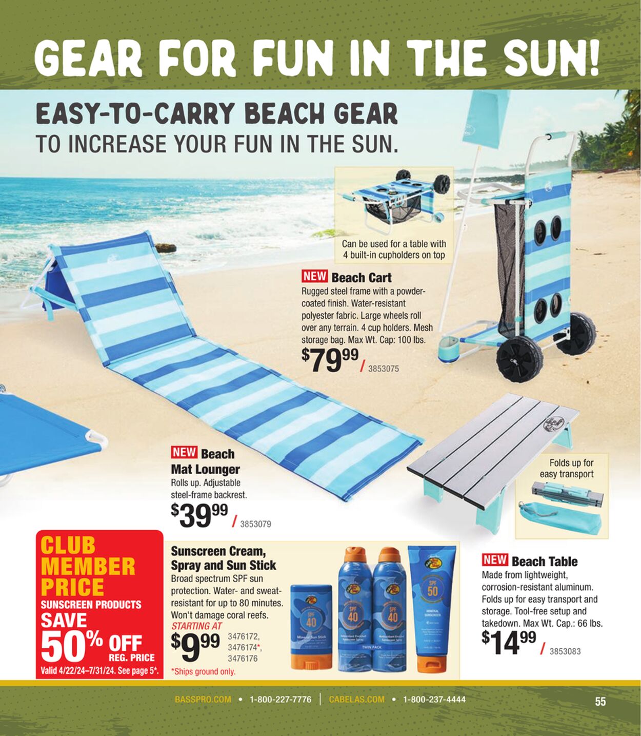 Weekly ad Cabela's 04/18/2024 - 07/31/2024