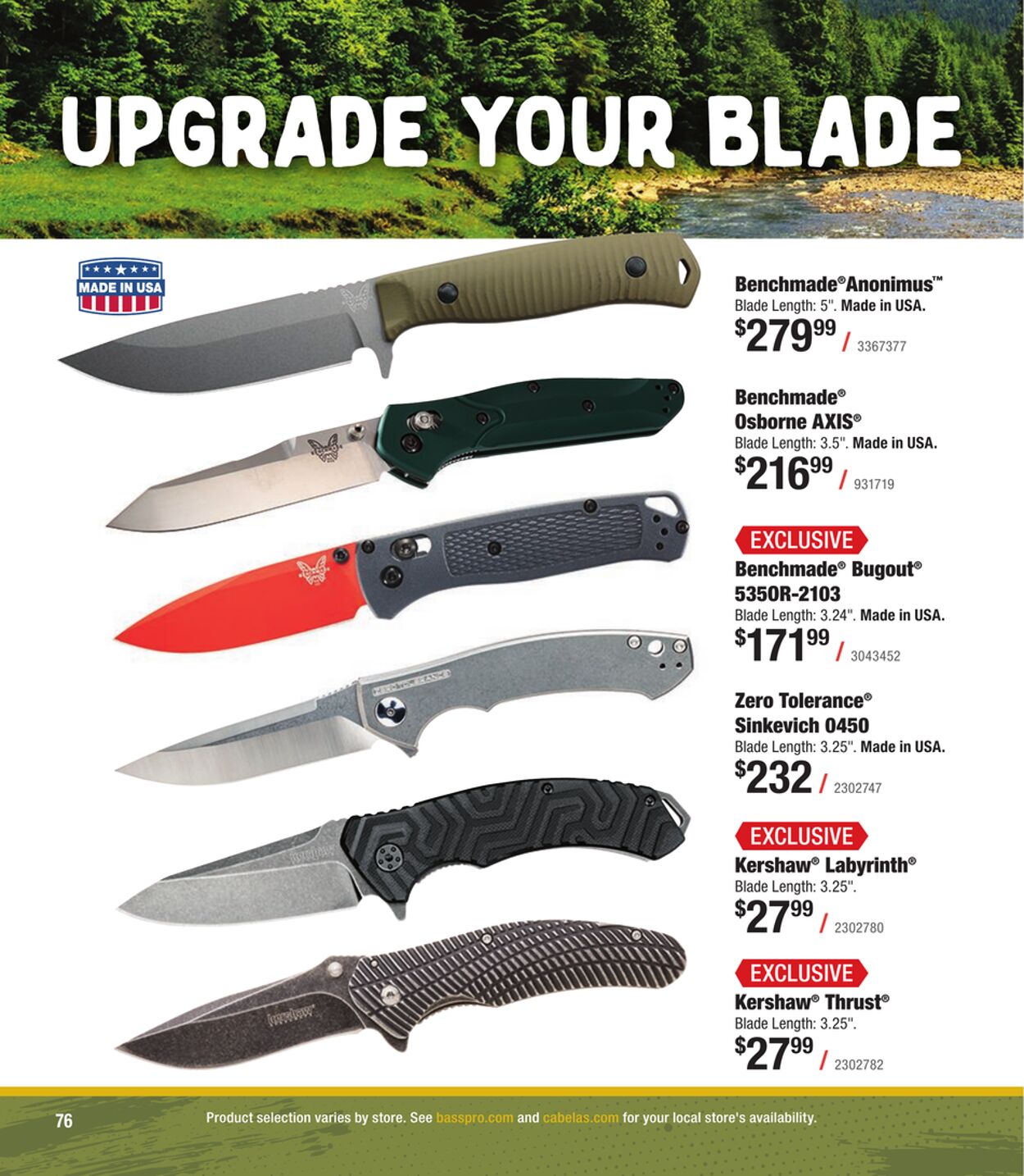 Weekly ad Cabela's 04/18/2024 - 07/31/2024