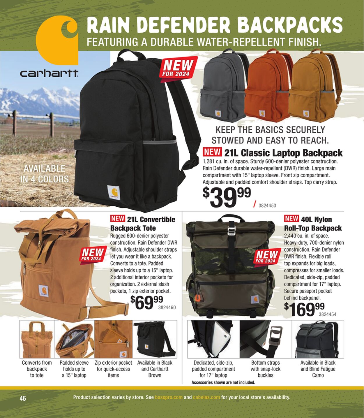 Weekly ad Cabela's 04/18/2024 - 07/31/2024