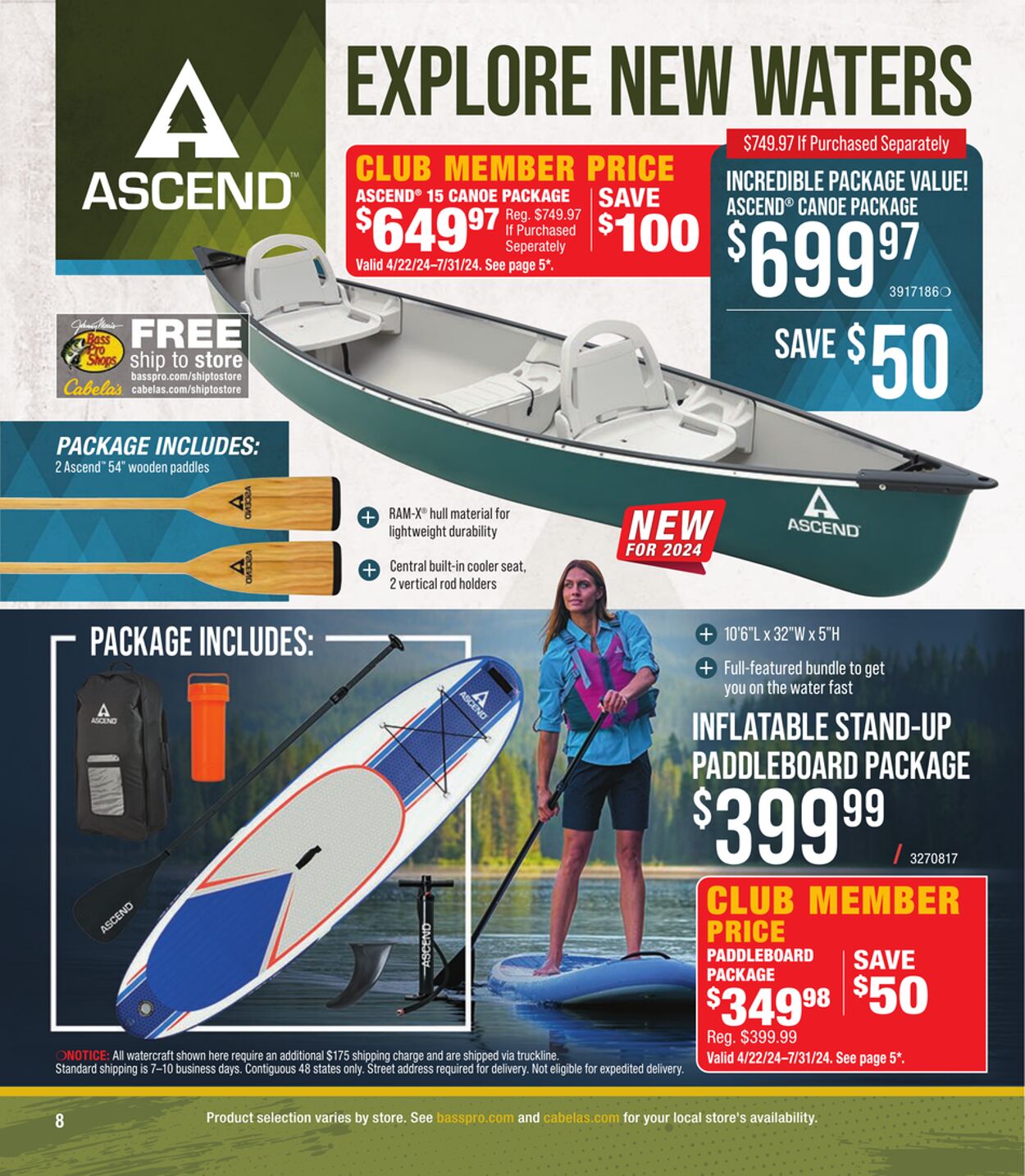 Weekly ad Cabela's 04/18/2024 - 07/31/2024