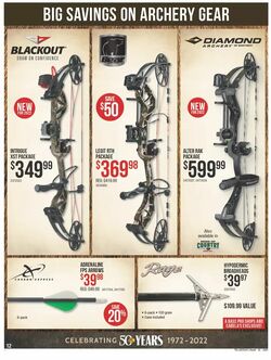 Weekly ad Cabela's 09/22/2022-10/05/2022