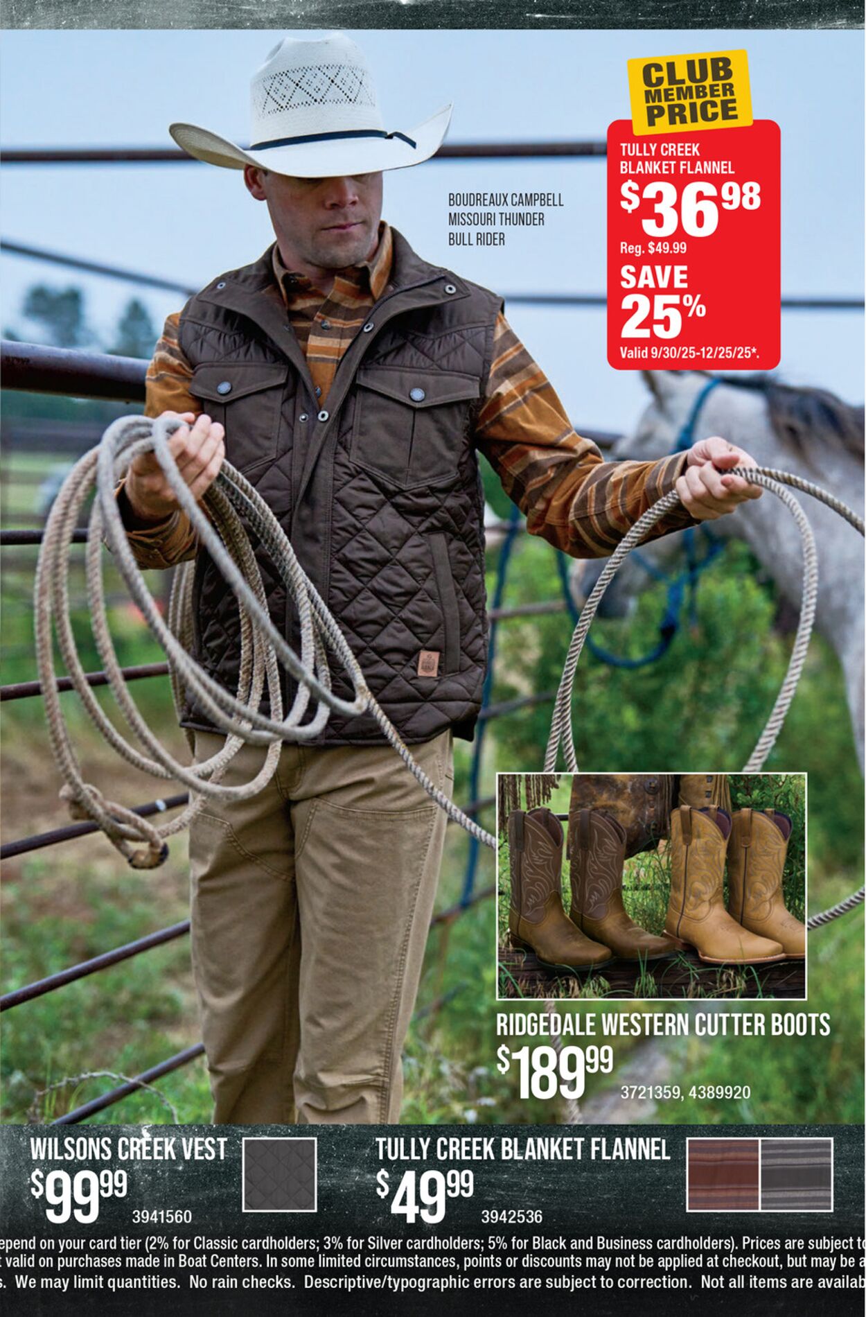 Weekly ad Cabela's 09/30/2025 - 12/25/2025