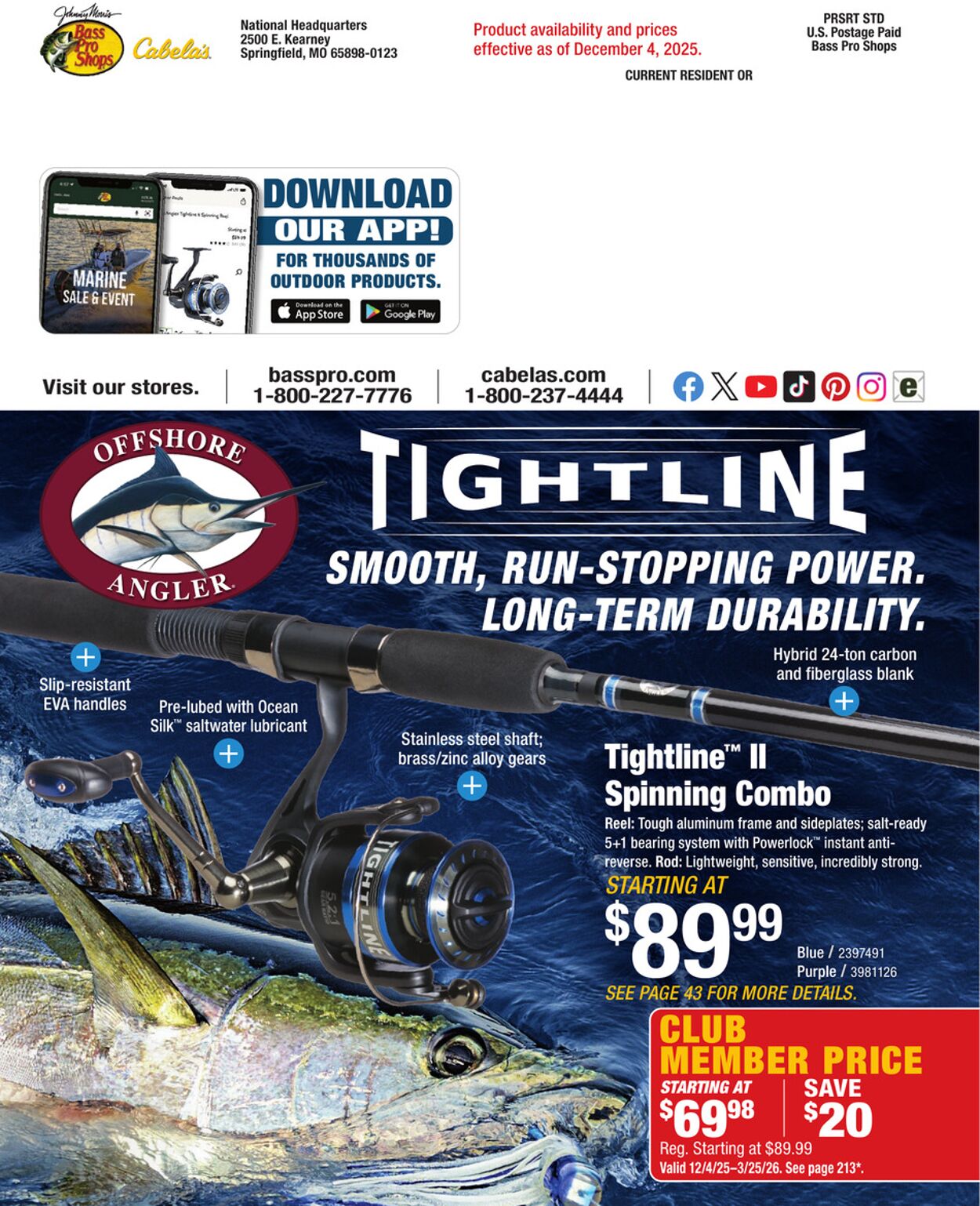 Weekly ad Cabela's 12/09/2025 - 12/23/2025