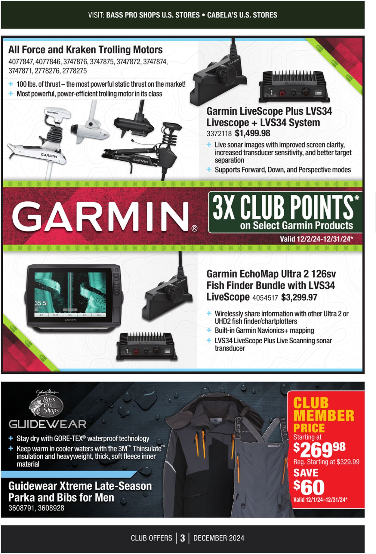 Weekly ad Cabela's 12/01/2024 - 12/31/2024