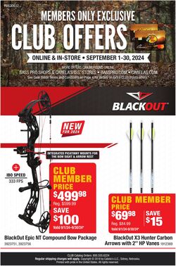 Weekly ad Cabela's 07/04/2024 - 11/30/2024