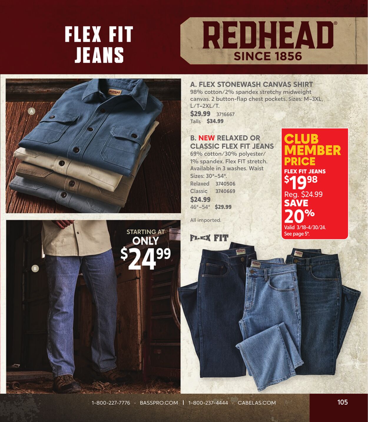 Weekly ad Cabela's 03/14/2024 - 05/31/2024