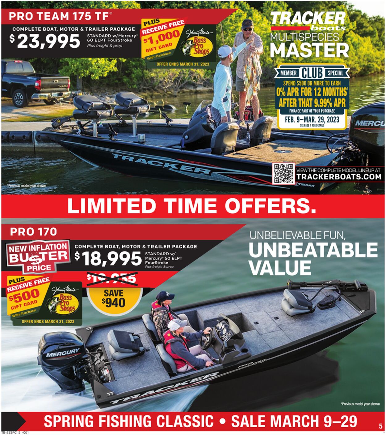 Weekly ad Cabela's 03/09/2023 - 03/29/2023